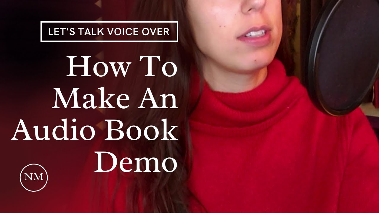 How To Make An Audio Book Demo