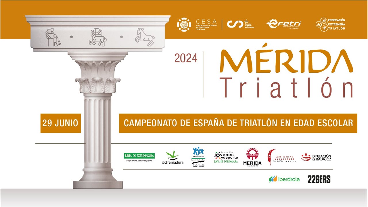 CAMPEONATO DE ESPAÑA DE TRIATLÓN EN EDAD ESCOLAR CSD CESA CTO. DE ESPAÑA DE TRIATLÓN POR AUTONOMÍAS