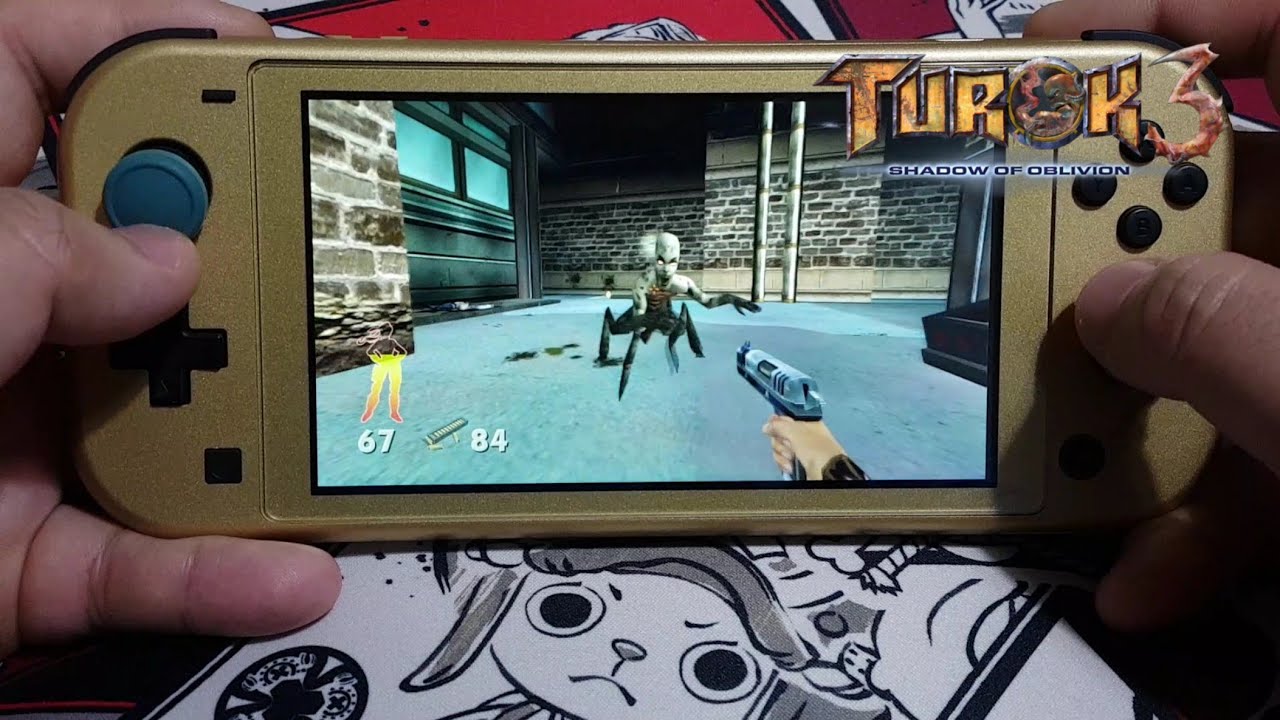 Turok 3: Shadow of Oblivion Gameplay on Nintendo Switch Lite