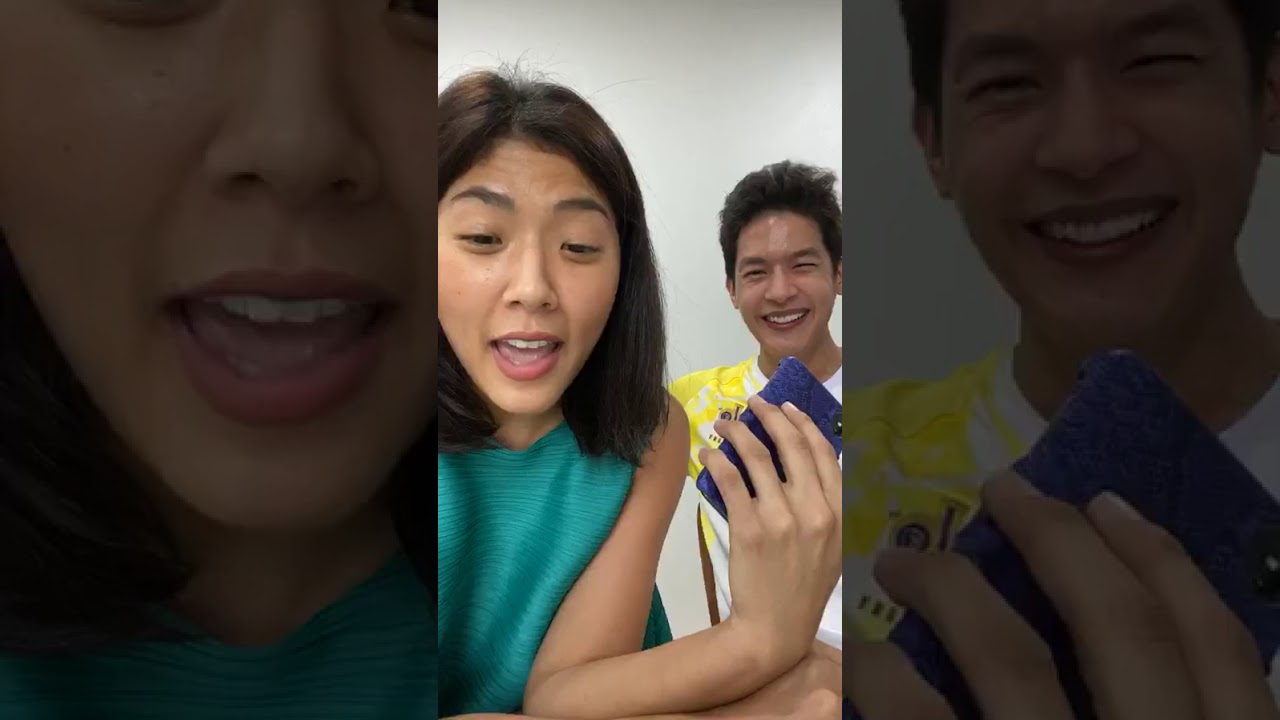 เพื่อน​ คณิน กับพี่เพลง (พี่สาว)​ Live IG ฝากติดตาม IG @Plengchob 14-4-20