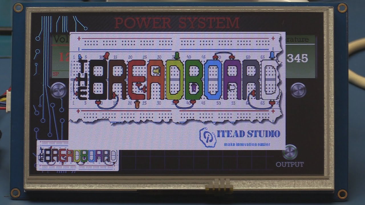 Modular Bench power System #16- Smart Display using Nextion 7