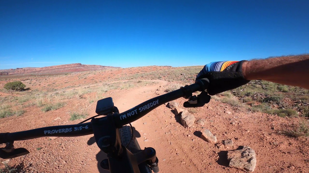 Lazy E Mountain Bike Trail, Moab UT A True Beginner trail at The Brands Trails.