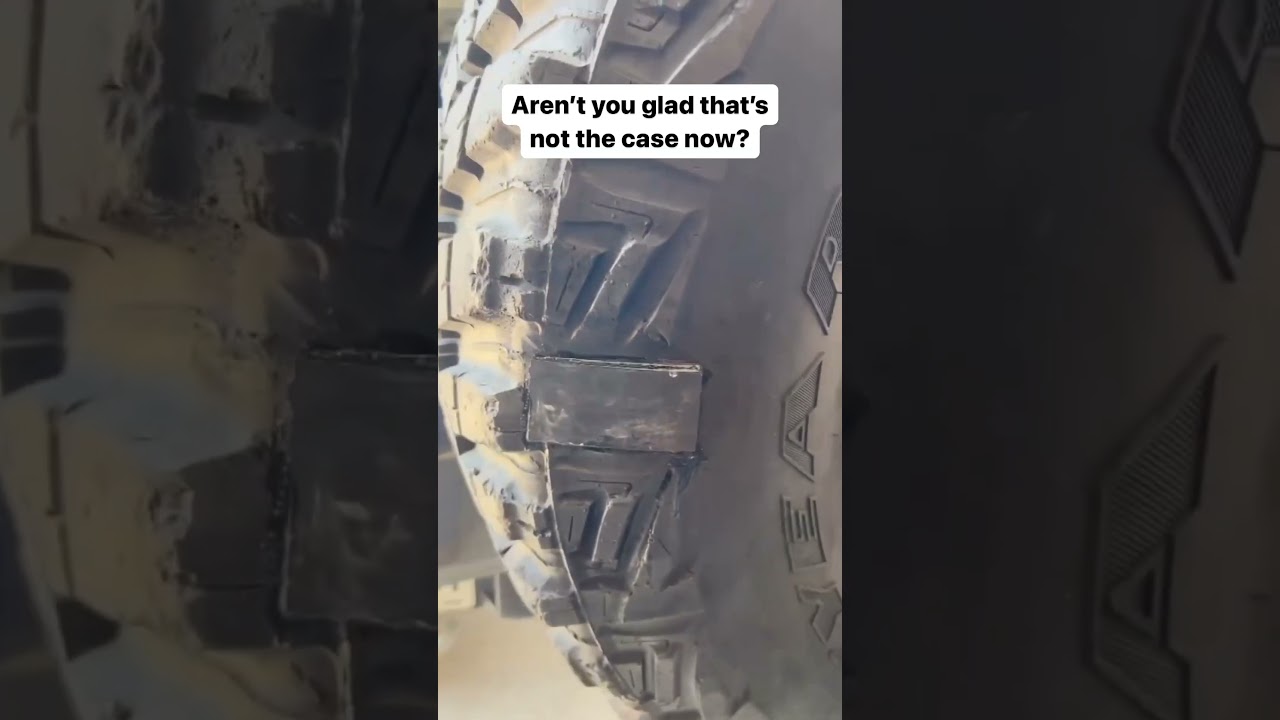 Remember when sidewall damage meant your whole tire was a goner?? 💪🏼 #offroadrecovery #offroad