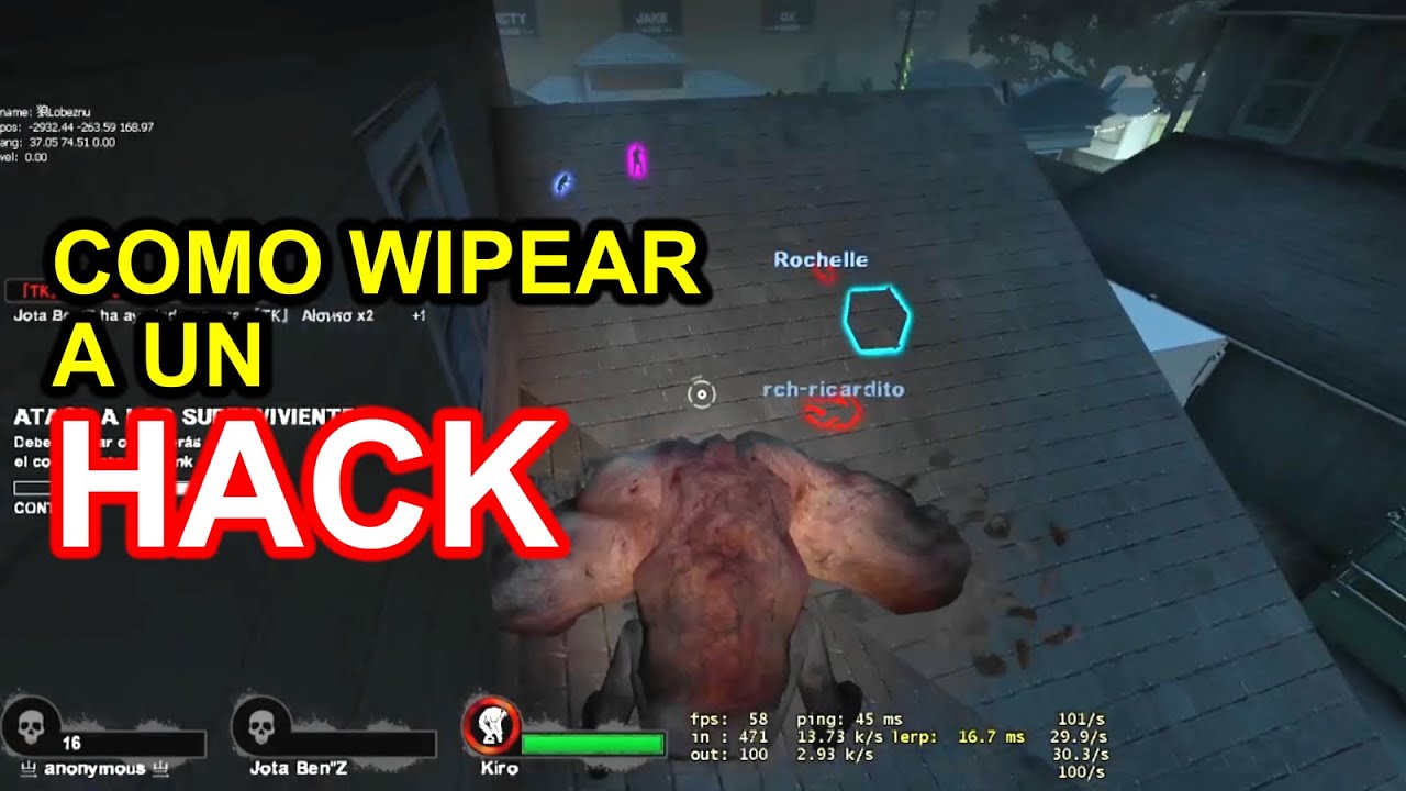 L4D2: Como WIPEAR a un HACK #1