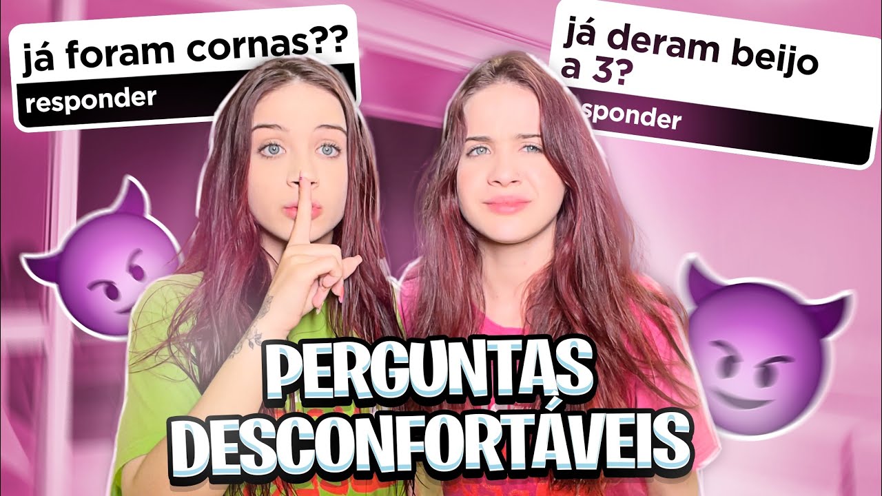 RESPONDENDO PERGUNTAS DESCONFORTAVEIS PT 02!! - FOMOS CORNAS?