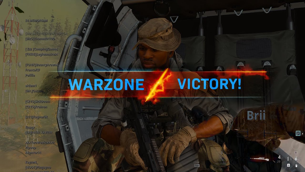 BRII JUGANDO WARZONE