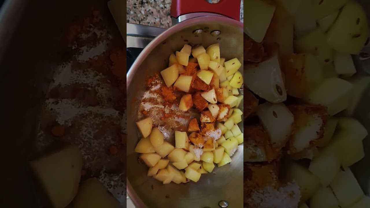 सब से अलग आलू मोगरियो की सब्जी😍 ऐसे बनाए