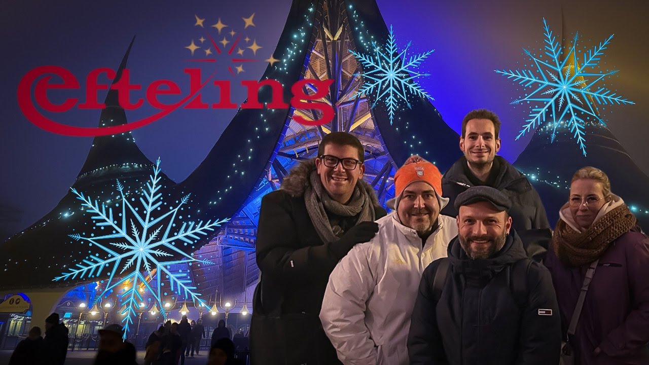Efteling  im Winter - XXL Vlog zum Abschluss des Jahres - Wir hatten einen wunderschönen Tag ✨❄️🍄