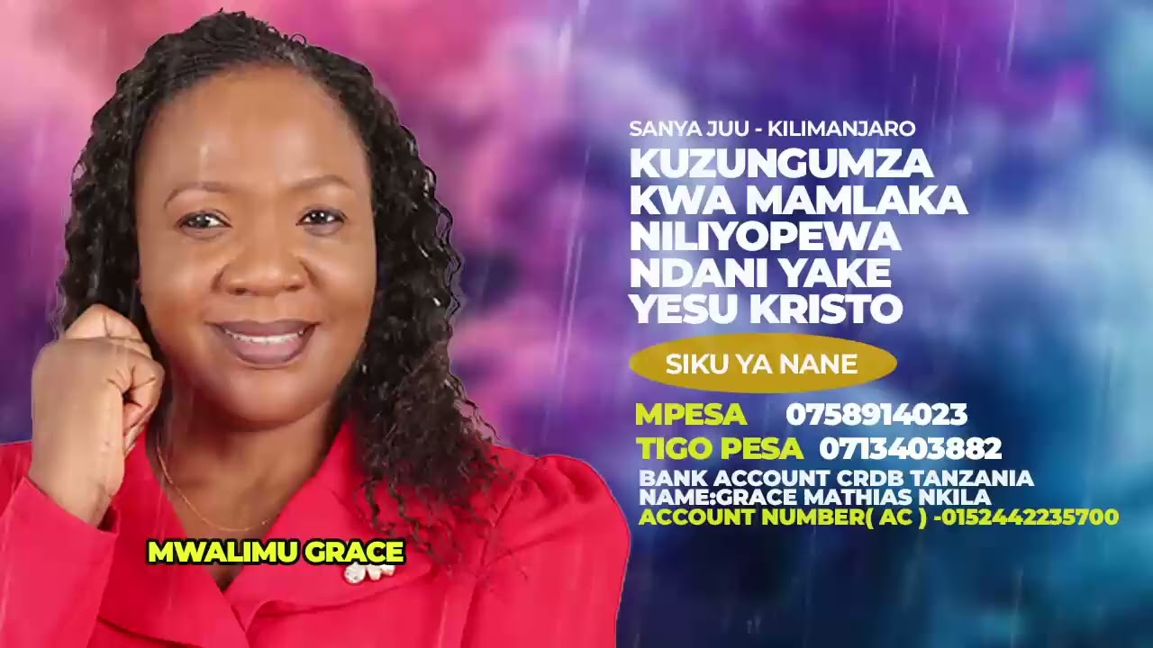 KUZUNGUMZA KWA MAMLAKA NILIYOPEWA NDANI YAKE YESU KRISTO ( SEHEMU YA NANE )