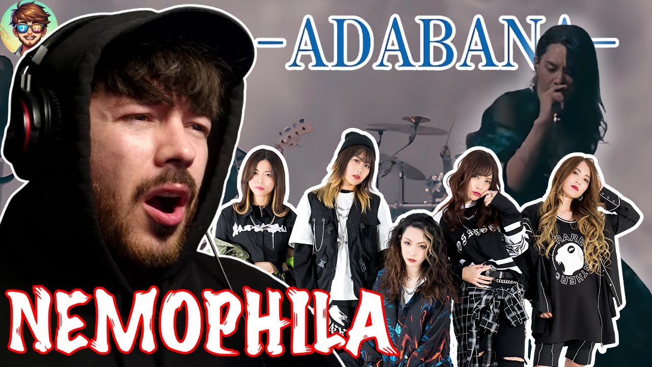 METAL FAN впервые реагирует на НЕМОФИЛУ! - Немофила - Адабана | РЕАКЦИЯ (с запасными)