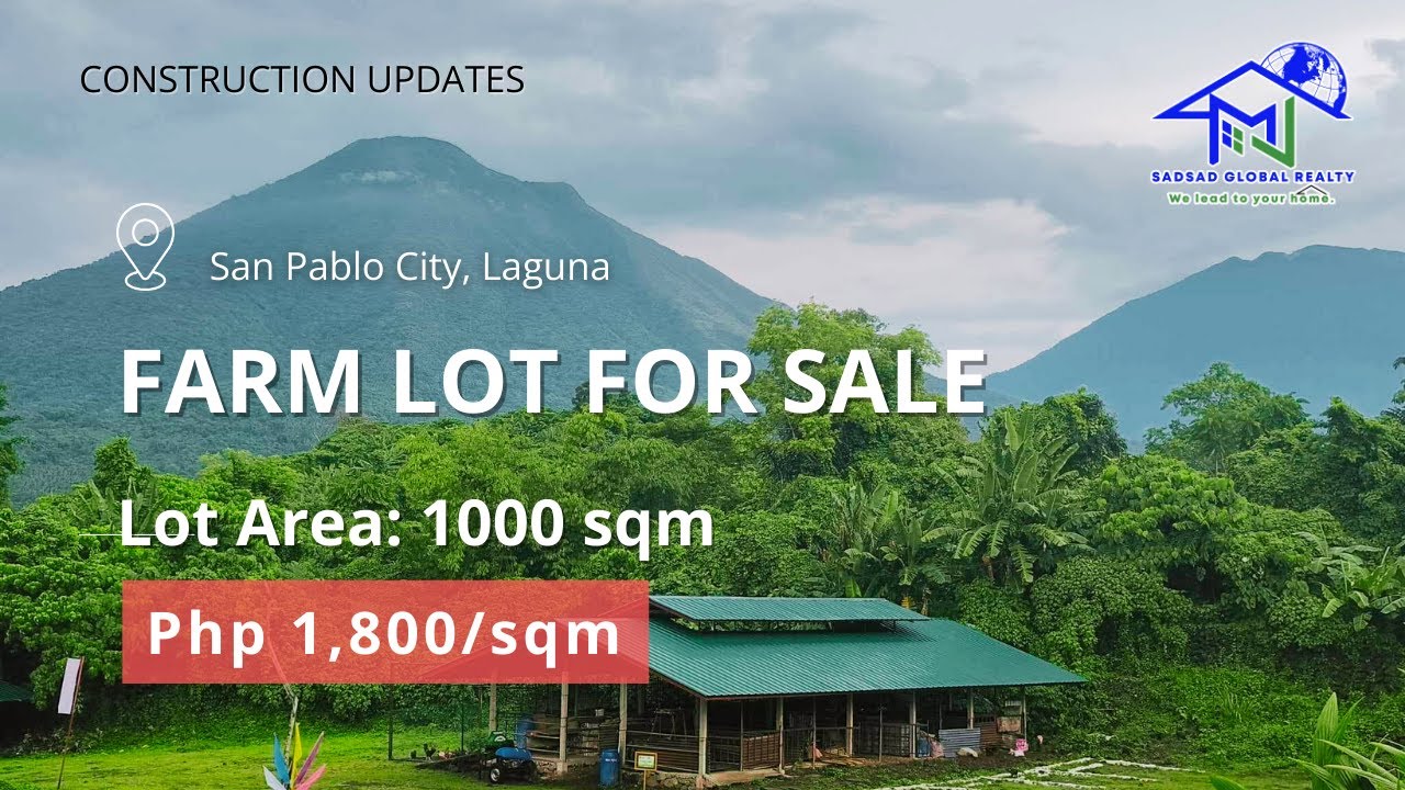 MURANG FARM LOT SA LAGUNA | FARM LOT FOR SALE | CONSTRUCTIONS UPDATE | AGRICULTURAL LOT