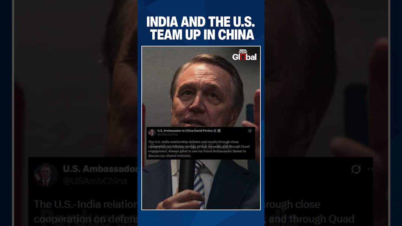 India and U.S. Ambassadors in China Highlight Quad Role Amid Strategic Shift in Indo‑Pacific
