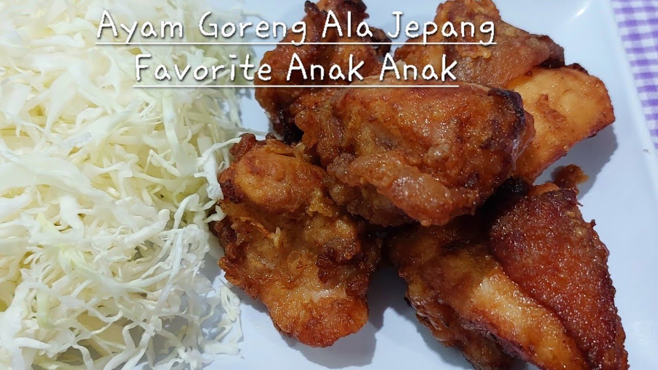 Resep Ayam Karaage | Cocok Buat Bekal Anak, Mudah dan Enak | Chicken Karaage Recipe | Nael Onion