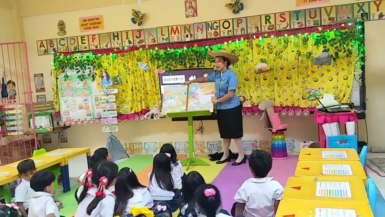 Teacher Jenny Manalo Part 8 Final Demonstration (Kindergarten-JAP) Story Anyong lupa