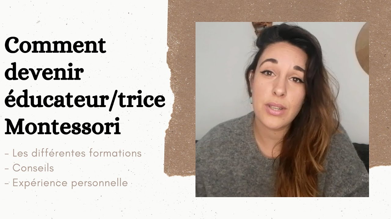 Comment devenir éducateur/trice MONTESSORI ?