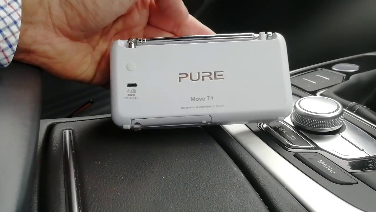 Pure Move T4 - DAB, FM radio and Bluetooth speaker