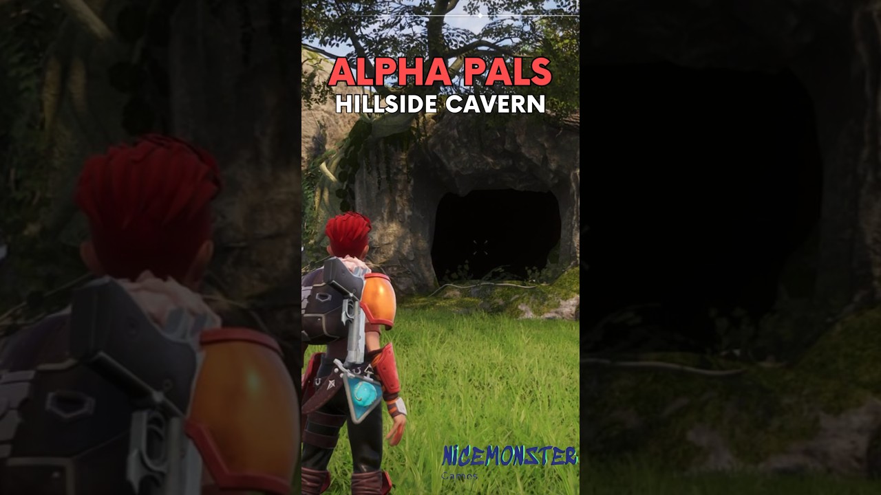 Источник Palworld Alpha Pal | Пещера на склоне холма #palworld #palworldguide