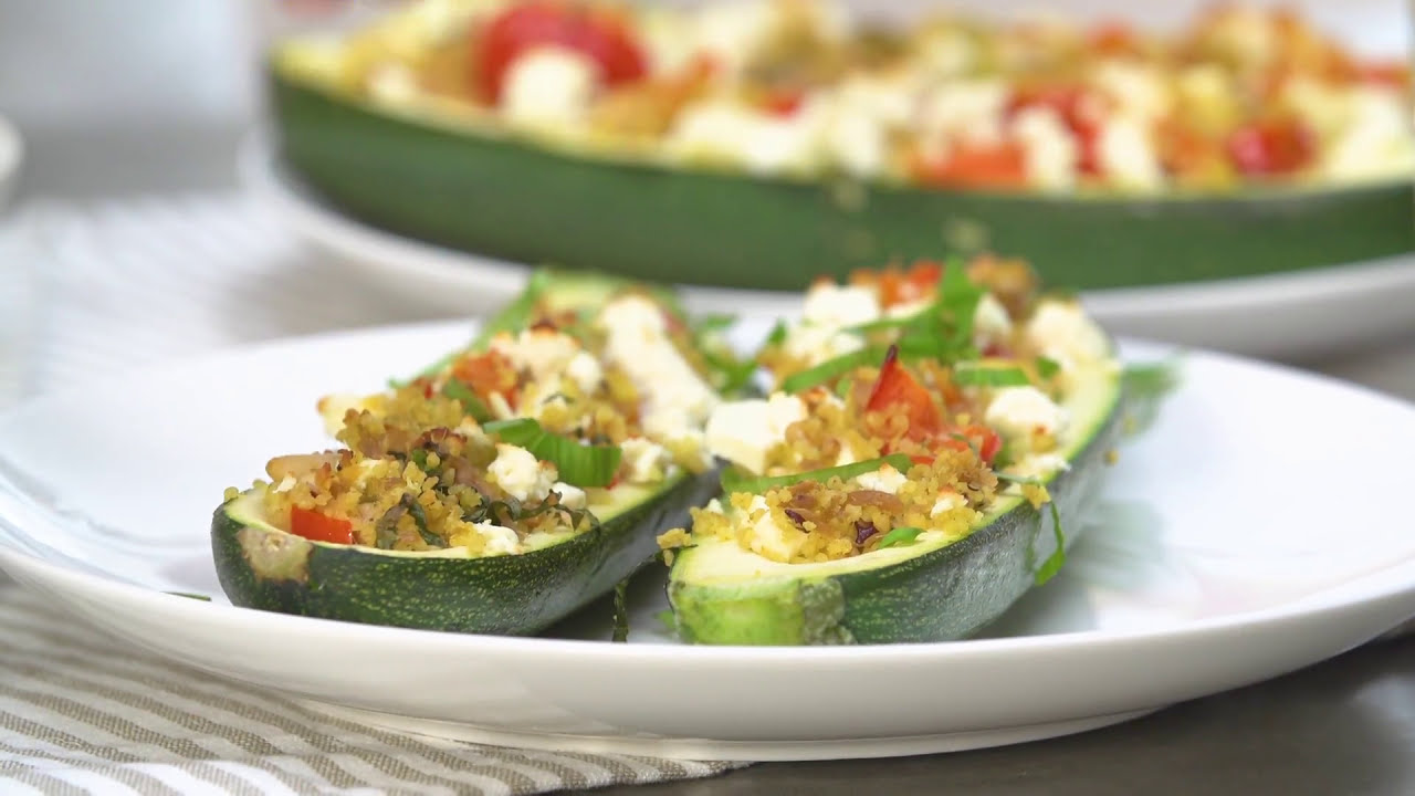 Gevulde courgette met couscous en tonijn | Recept | Coop