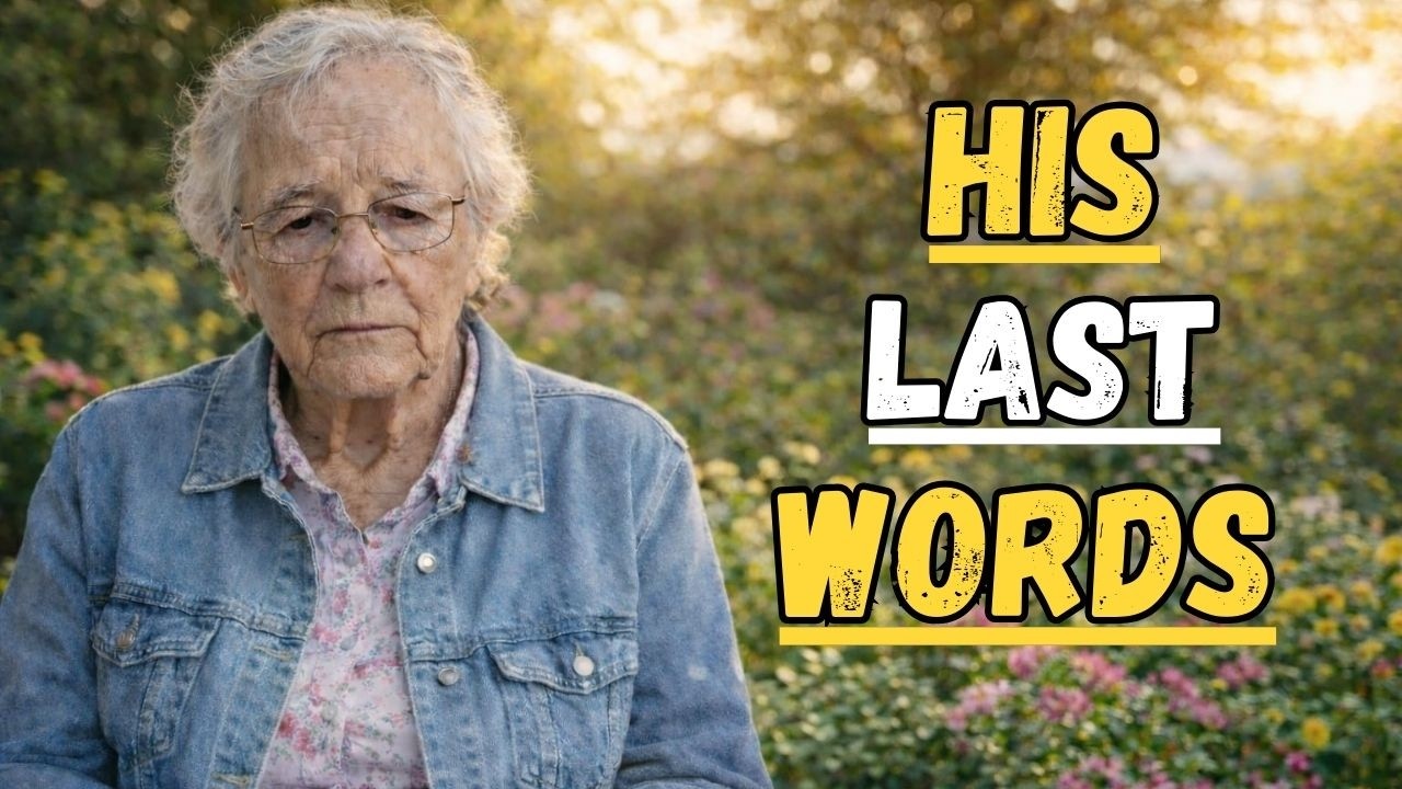 HIS LAST WORD'S CHANGE EVERYTHINGS … My Biggest Regret at 62