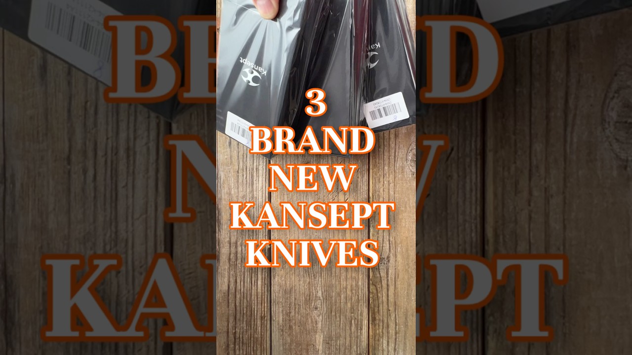 3 совершенно новых ножа Sweet Kansept! 