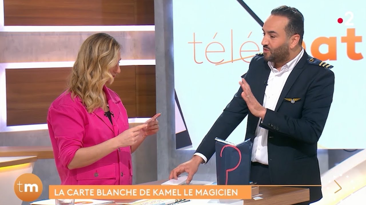 Kamel le Magicien dans Télématin – Consignes d’avion #24