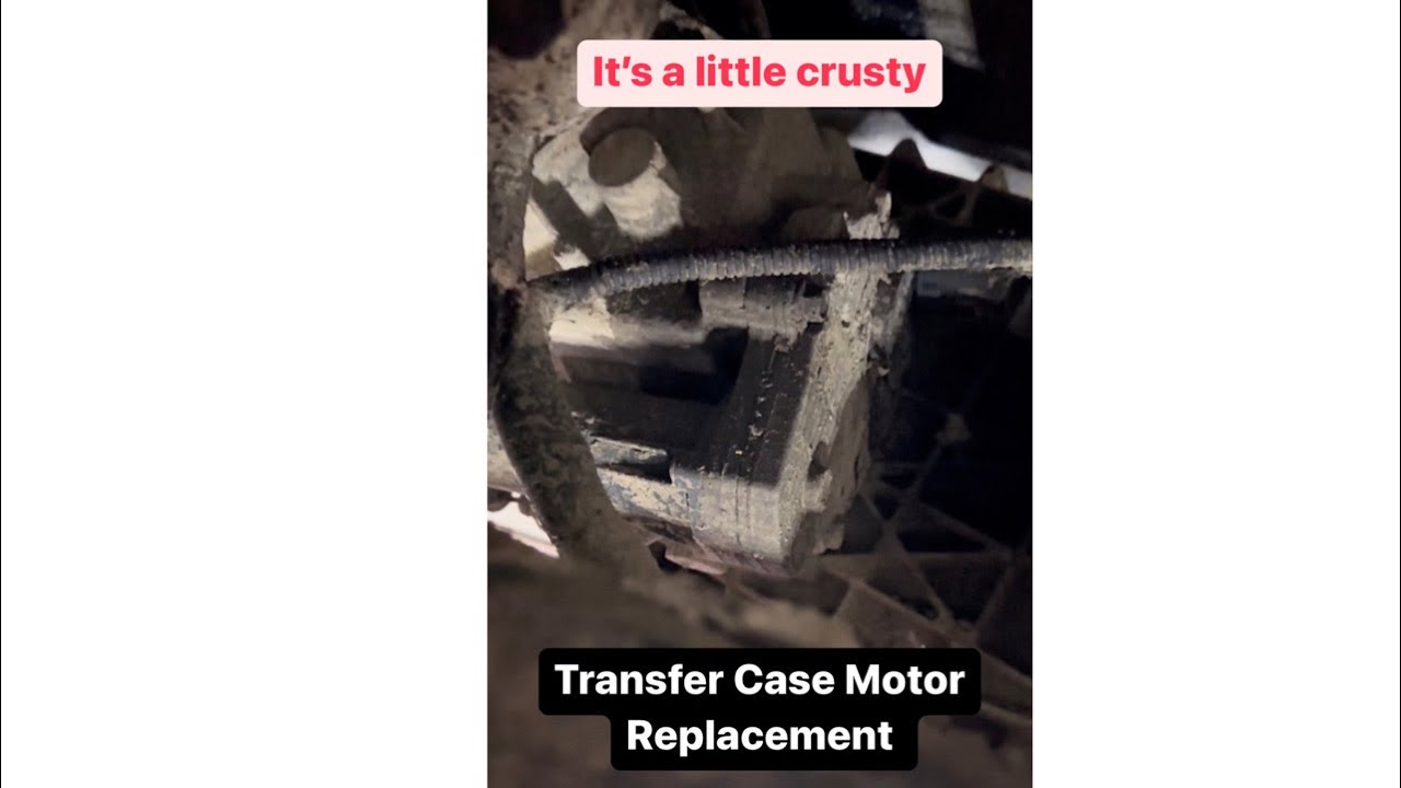 Ford Super Duty Transfer Case Motor Replacement