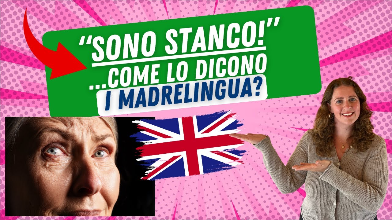 3 modi di dire SONO STANCO in inglese - Li conosci?