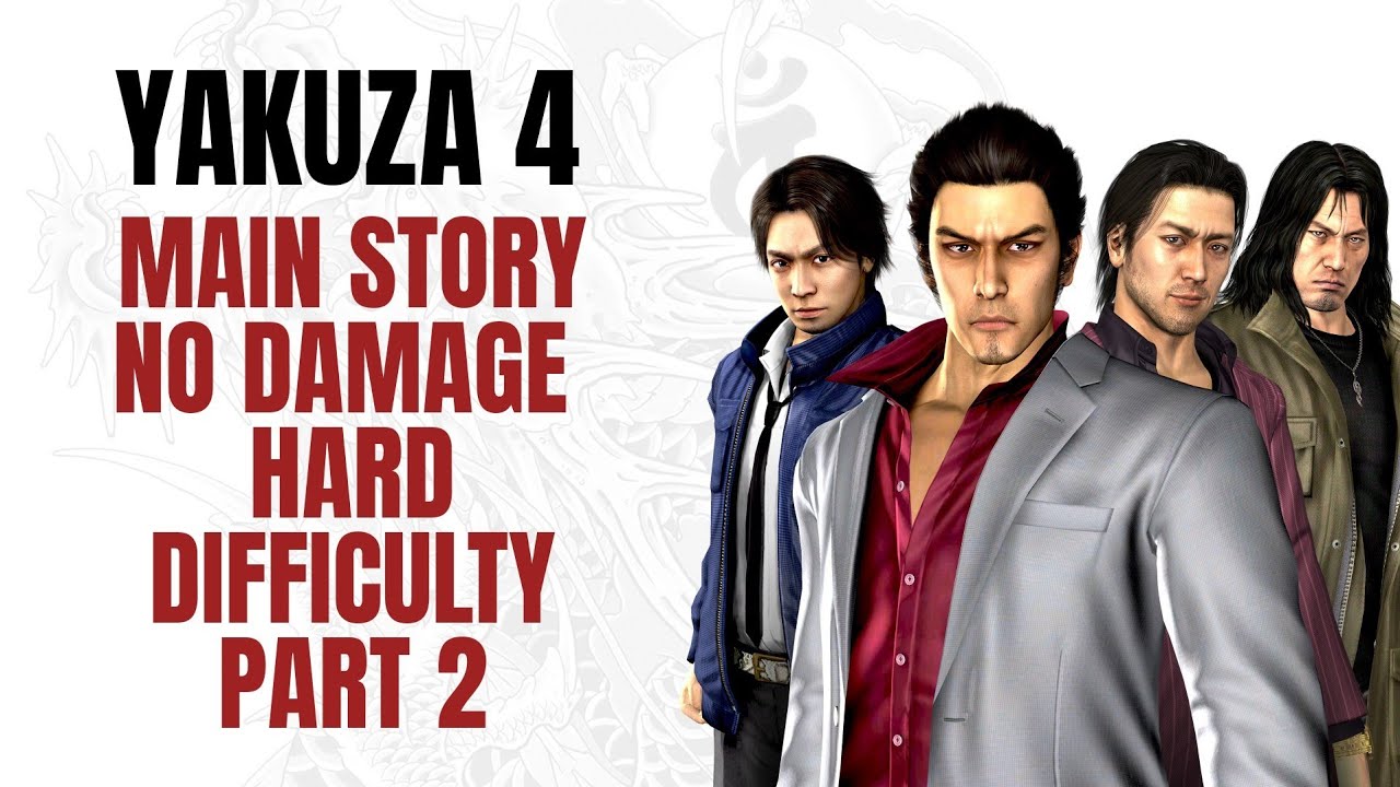 Yakuza 4 Main Story No Damage Hard Difficulty (Part 2)