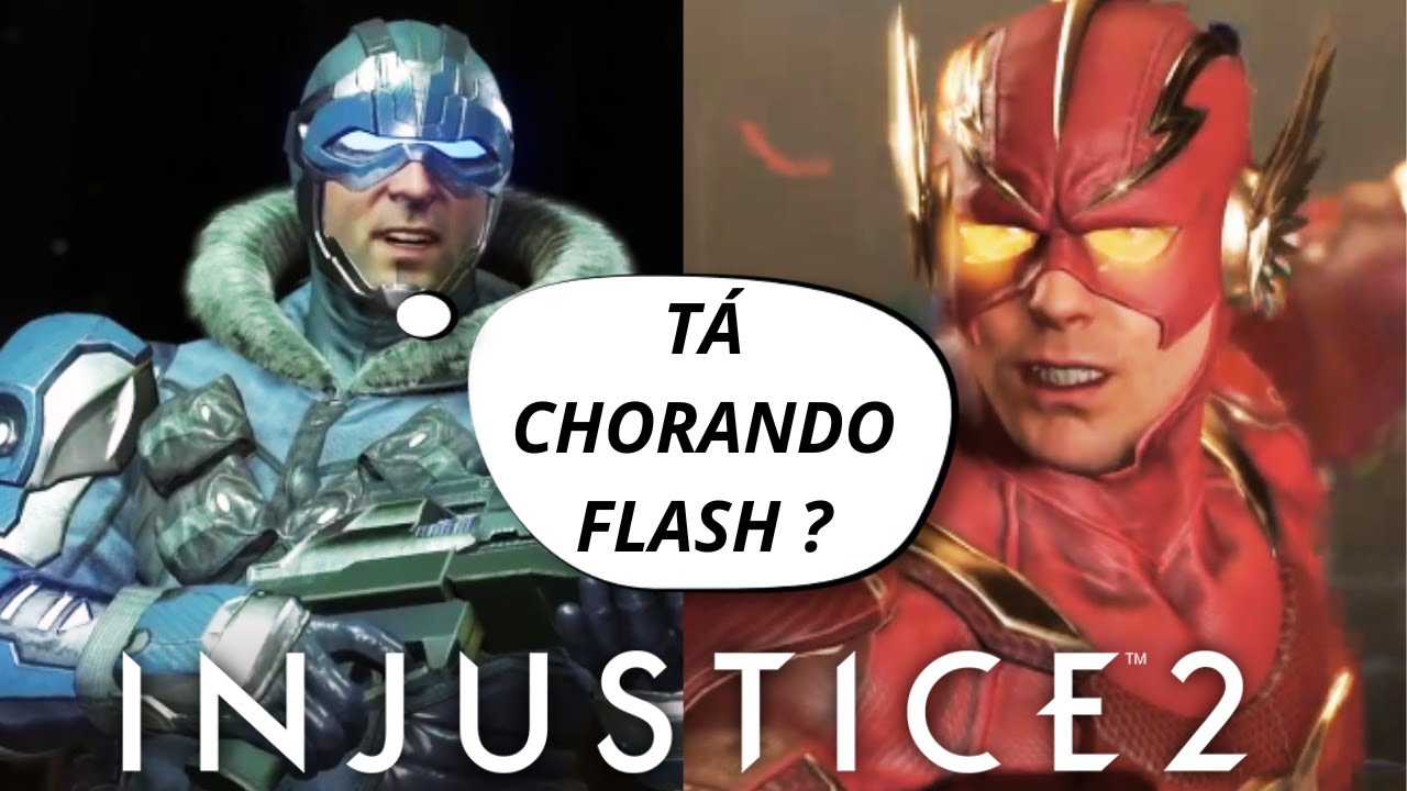 INJUSTICE 2 AS MELHORES FALAS DO CAPITÃO FRIO E TRISTES TAMBÉM NINGUÉM FICA BEM DE CAPA 🥶