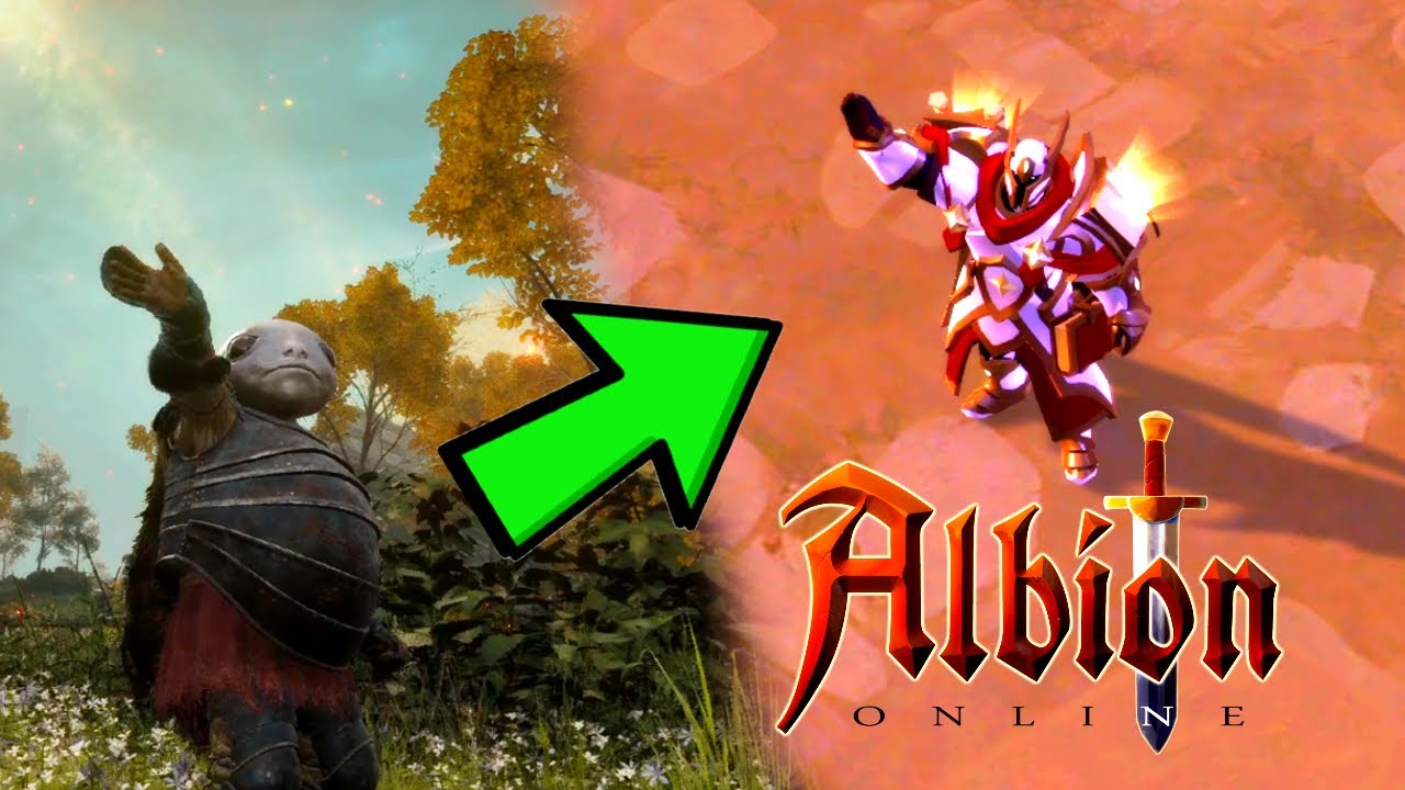 Elden Ring Player tries Albion Online East Server!
