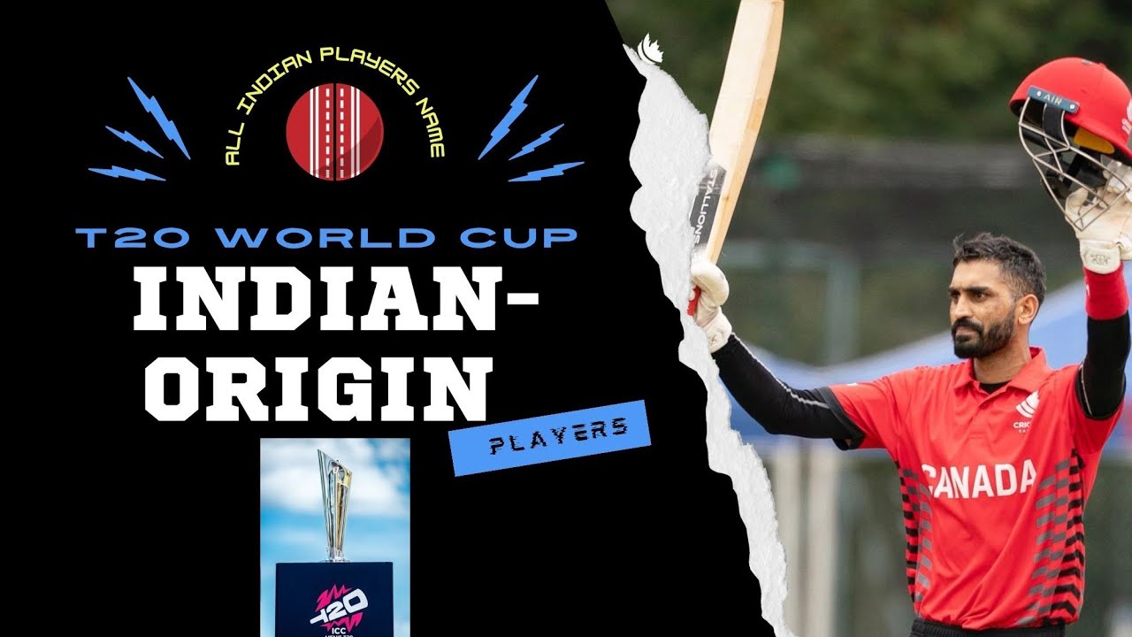 T20 World Cup: All Indian-Origin players