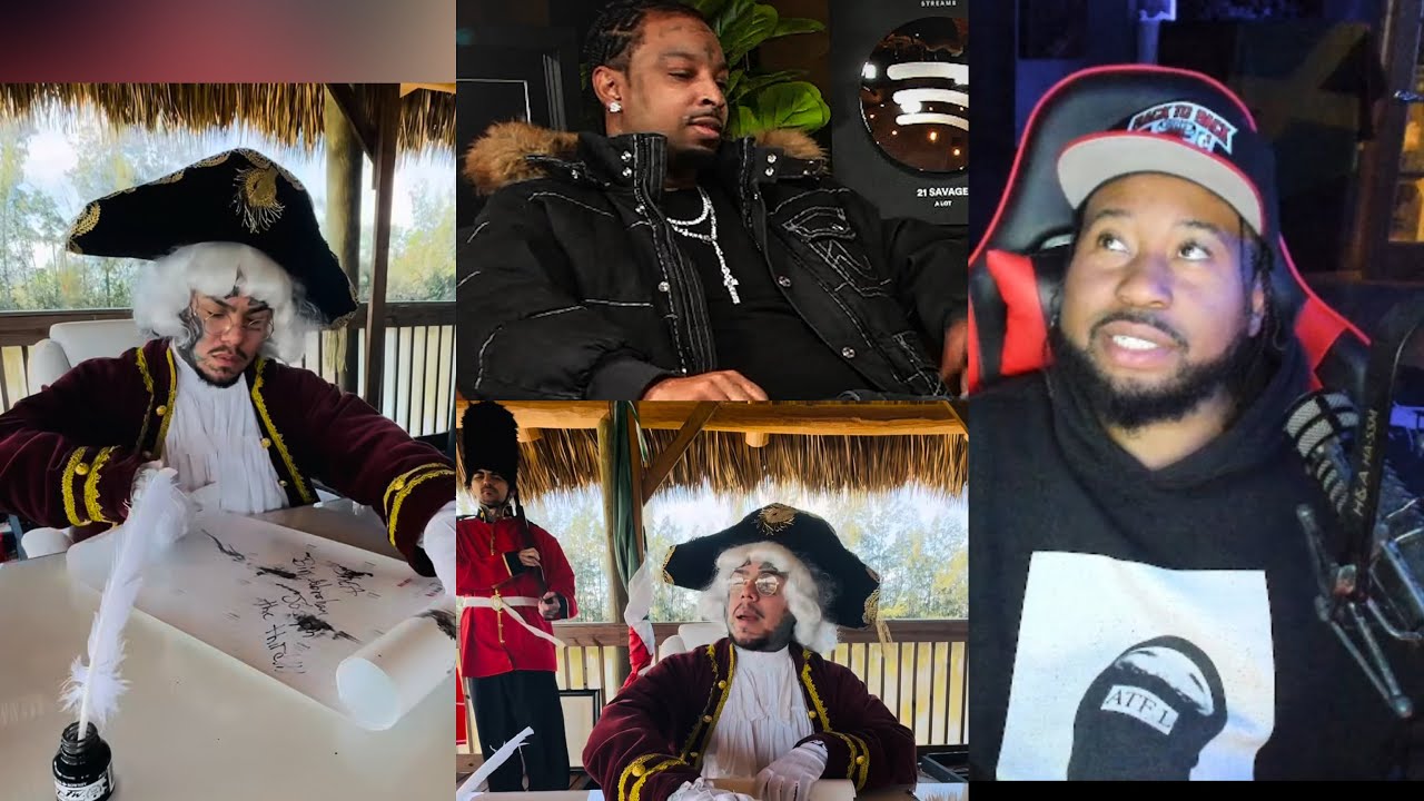W Skit! Akademiks reacts to 6ix9ine responding to 21 Savage dissing him in latest interview