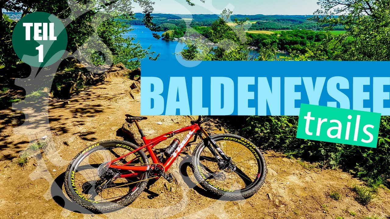 MTB XC Trails am Baldeneysee Essen - Teil 1