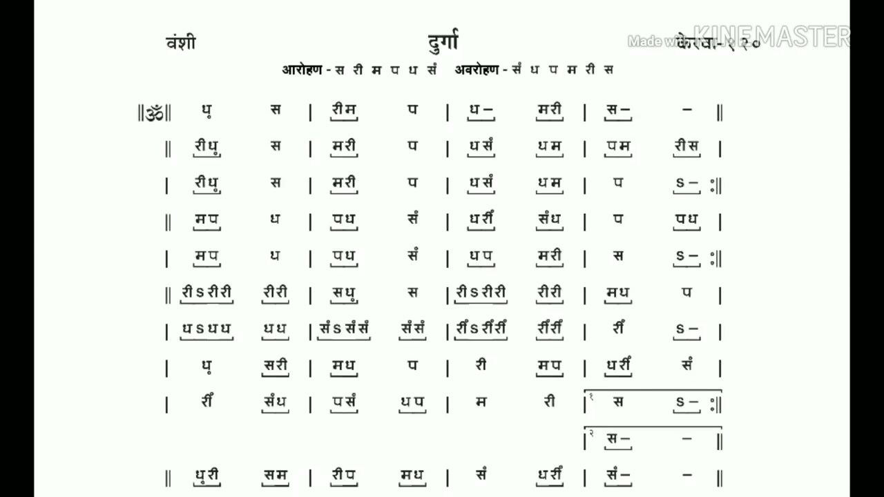वंशी रचना दुर्गा Vamshi rachana Durga