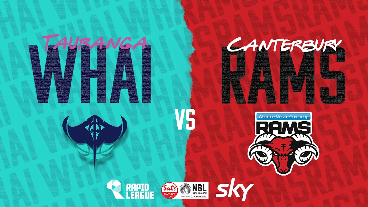 LIVE🔴 Tauranga Whai v Canterbury Rams | @SalsNBL  2026