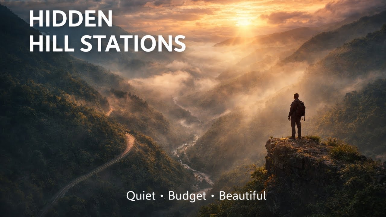 10 Hidden Hill Stations of India 🇮🇳 | Quiet, Beautiful & Budget Friendly (2026)