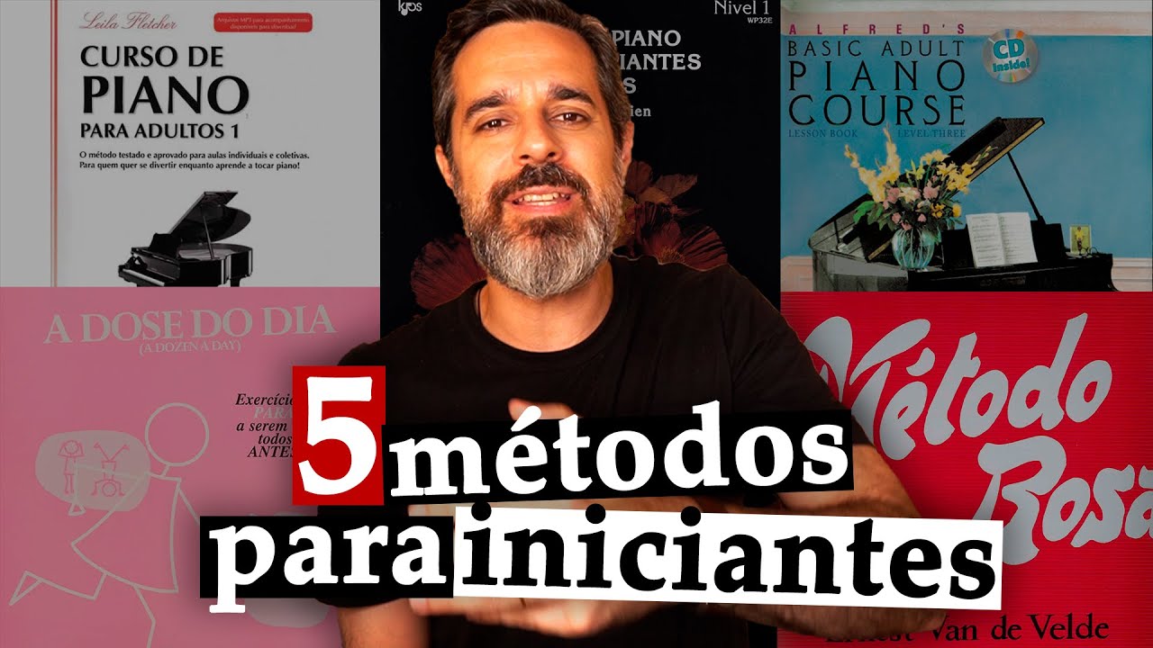 5 métodos para iniciantes de piano