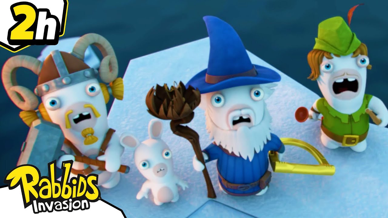 ¿Rabbids fallan en su Misión Secundaria?| Rabbids La Invasión 🐰 | Recopilación 2h | Dibujos animados