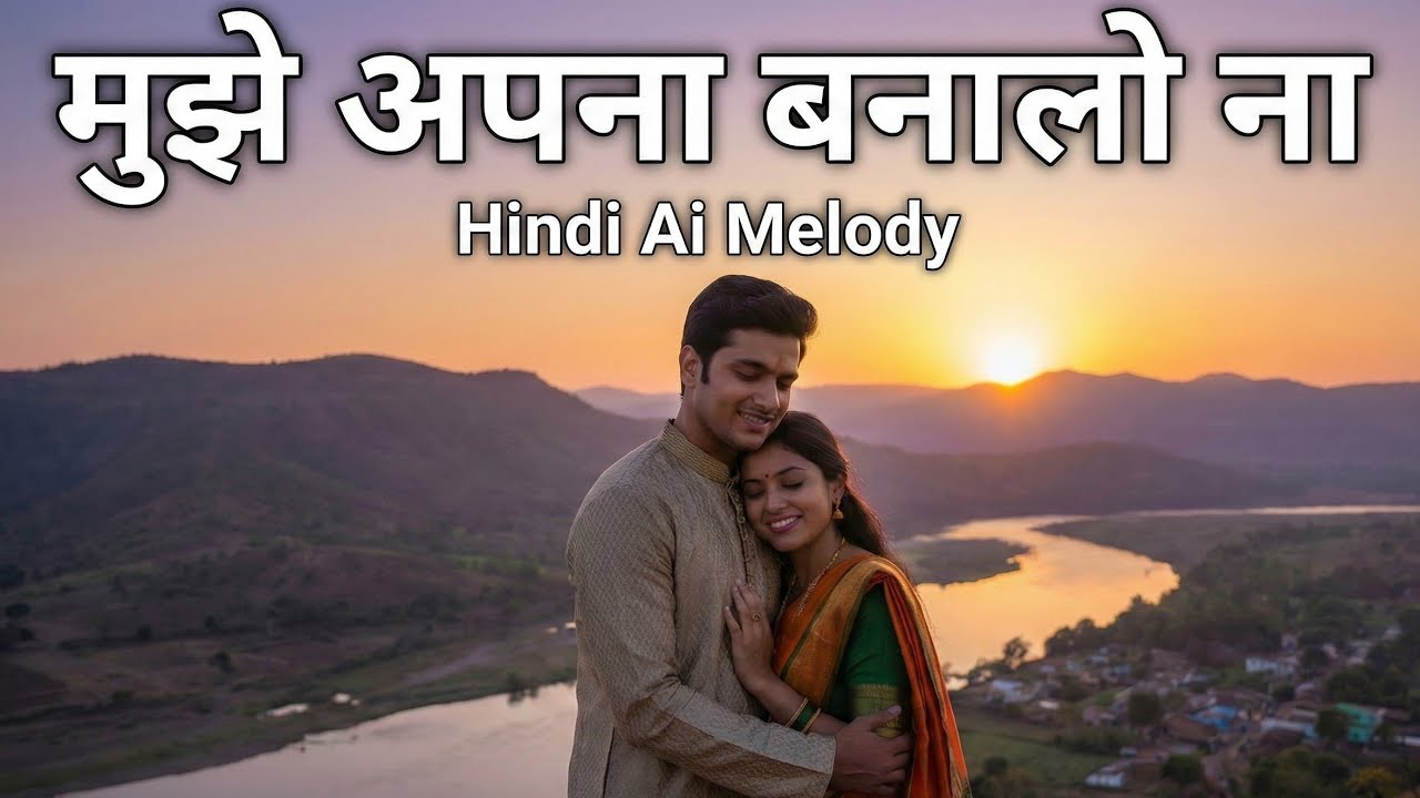 मुझे अपना बनालो ना | Mujhe apna banalo na / 90s Bollywood Romantic Song  | Hindi AI Melody