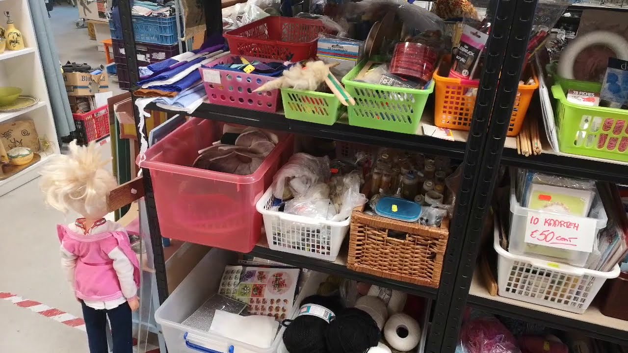 Kringloopwinkel Dromehof - Een kijkje vóór de heropening – Kantoor en hobby artikelen