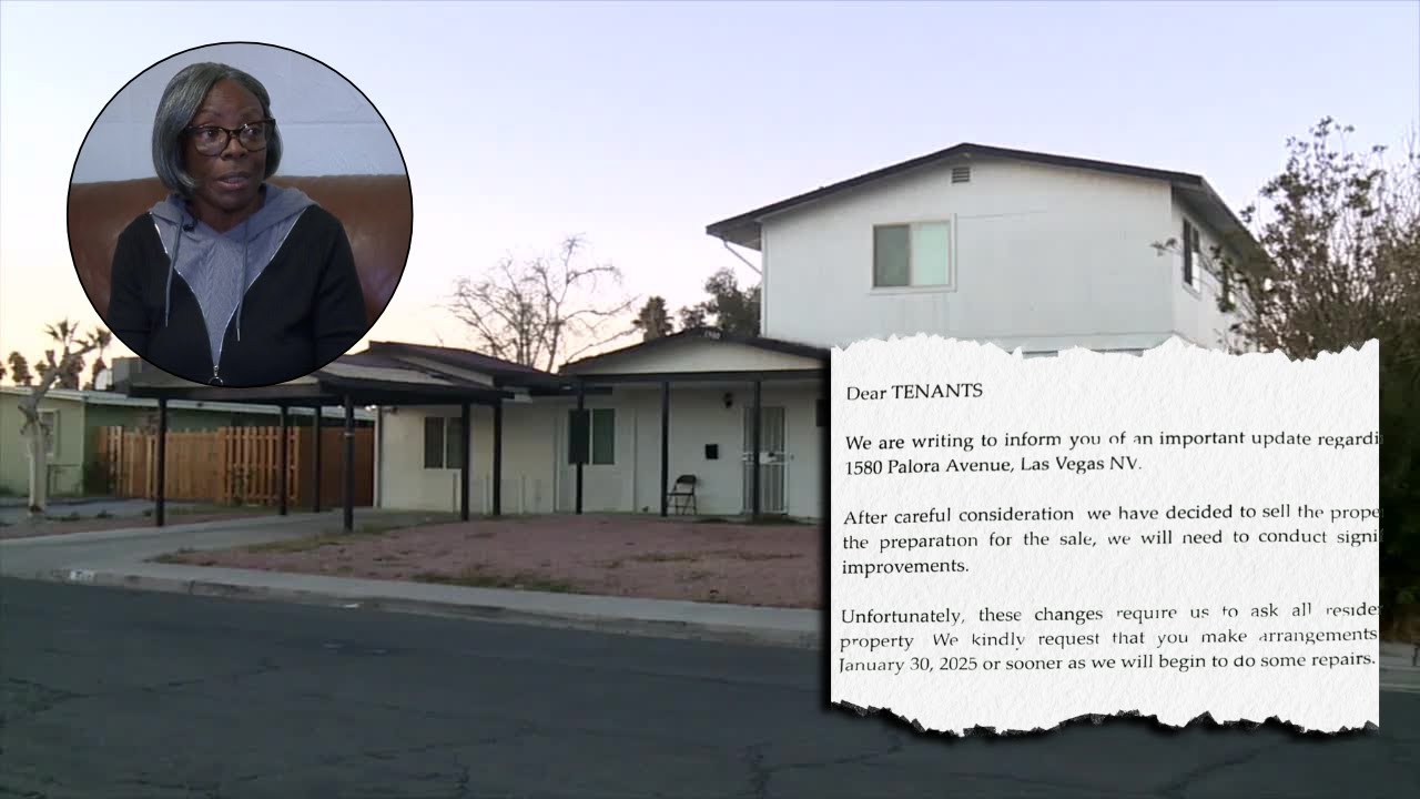 Las Vegas seniors given just days to leave living facility after being told the property was sold