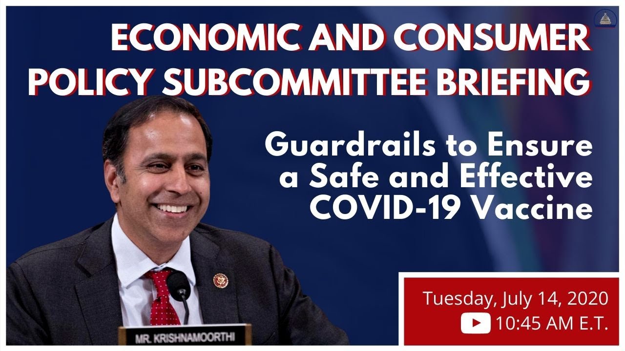 ECP Subcommittee Briefing: Guardrails to Ensure a Safe and Effective COVID-19 Vaccine