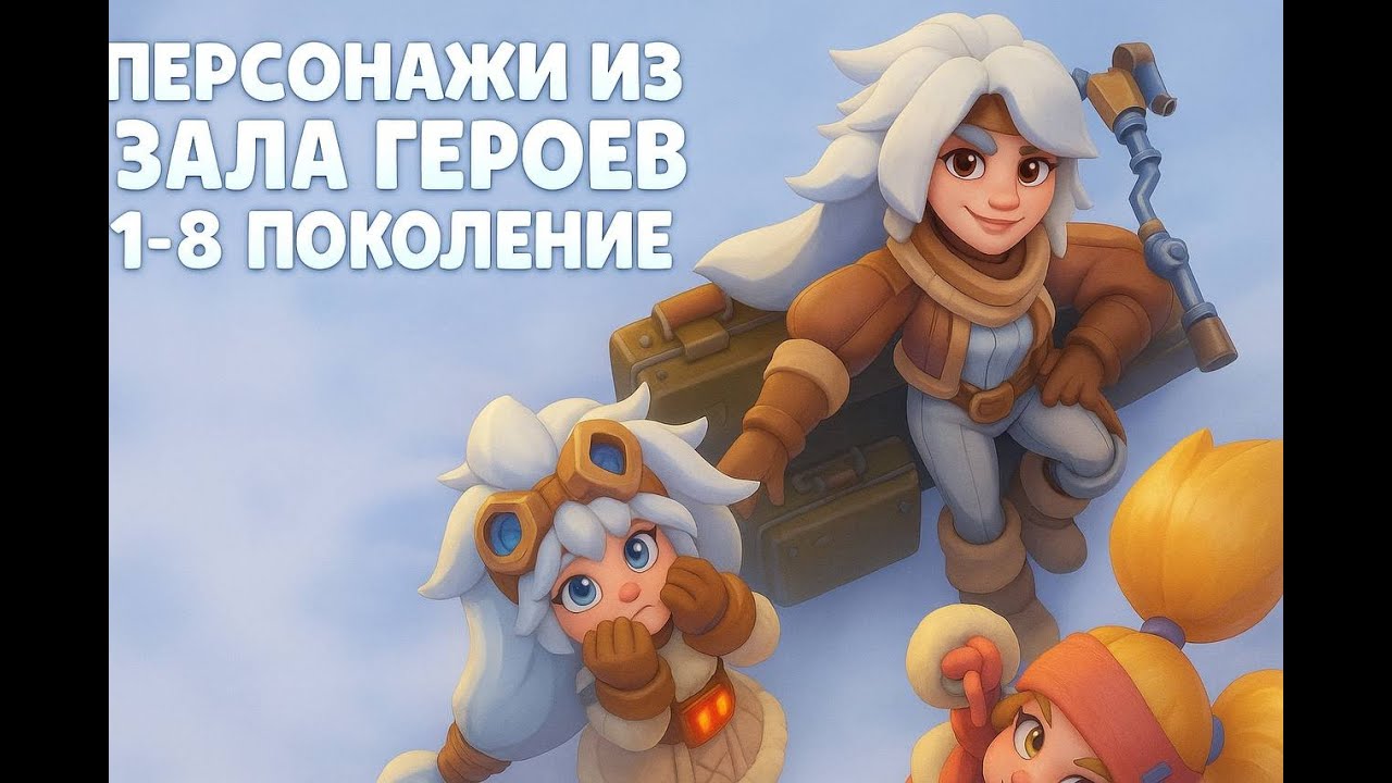 Обсуждение Героев 1–8 Поколения из Зала Героев в Whiteout Survival 💥