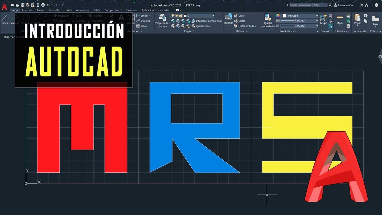 🅰Autocad - Herramientas Básicas de Trazado - Clase 01🔵