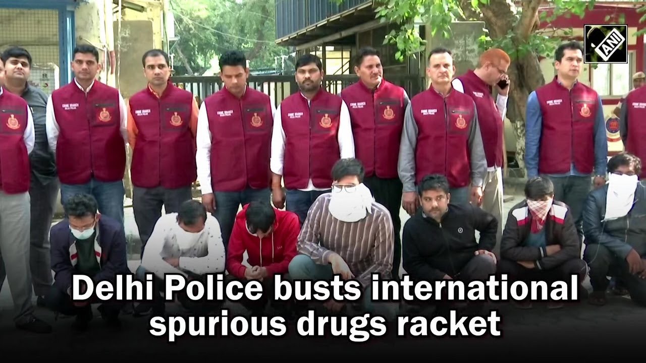 Delhi police busts international spurious drugs racket