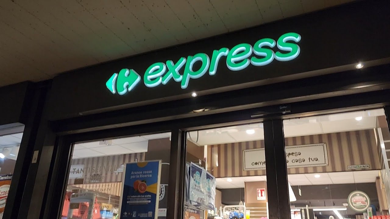 #5017 [13] 까르푸 Carrefour 익스프레스, 밀라노 늦게 여는 편의점, 밀라노(13)코르티나 △ 26/03 * 일요일, #03/08