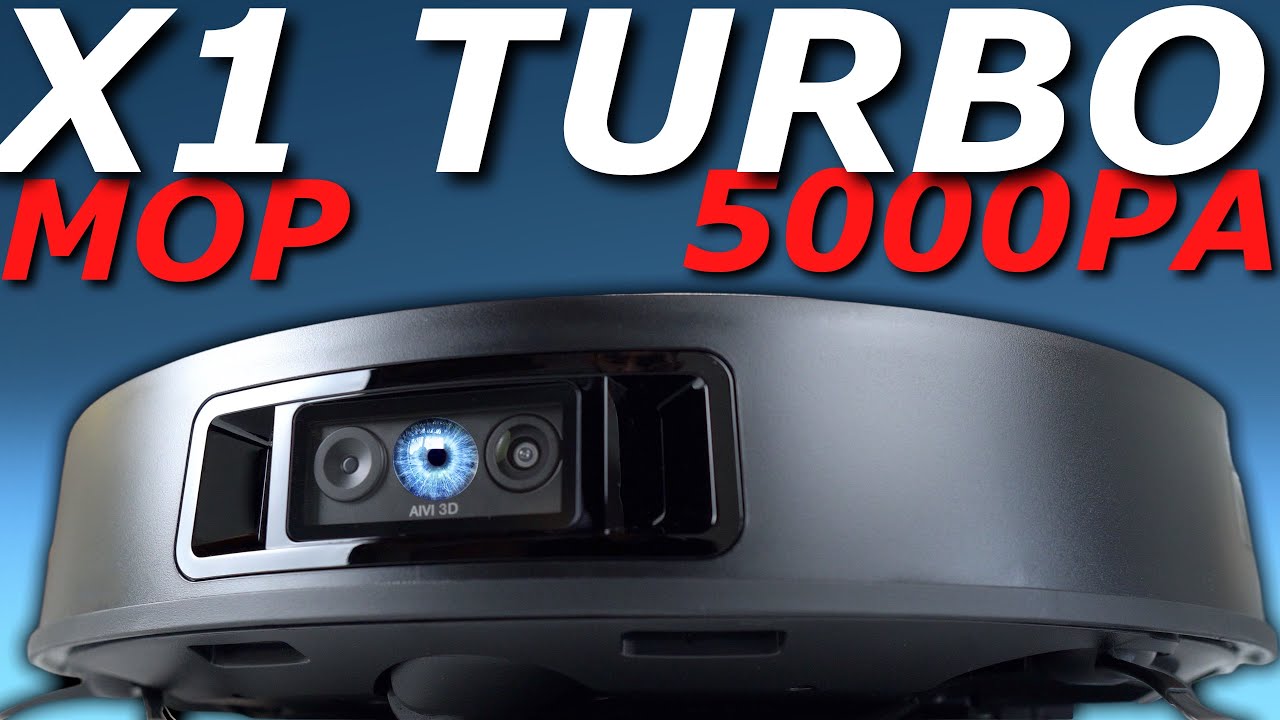 ECOVACS DEEBOT X1 TURBO il miglior Robot Lava pavimenti oggi !