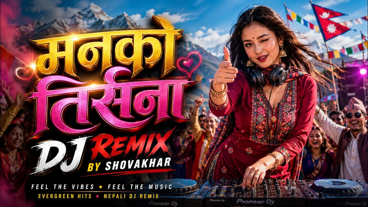 Manako Tirsana Remix 2026 🔥 | New Nepali DJ Remix Song | Bass Boosted Party Vibe