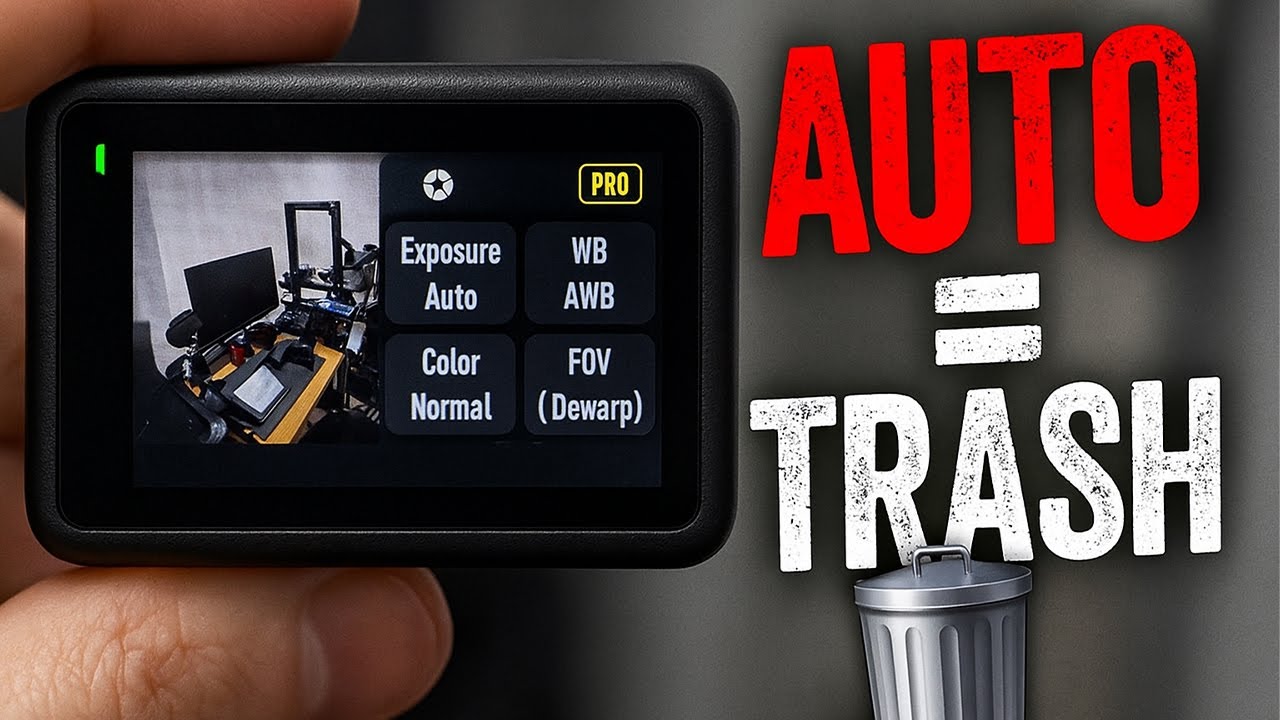 DJI Action 3/4/5 Pro BEST Settings For Low Light NIGHT Video