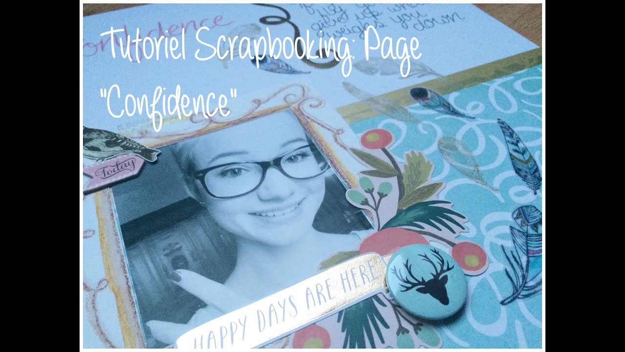 -Tutoriel Scrapbooking n°1- Page 